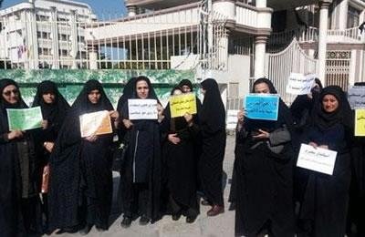 Les enseignantes du préscolaire manifestent en Iran