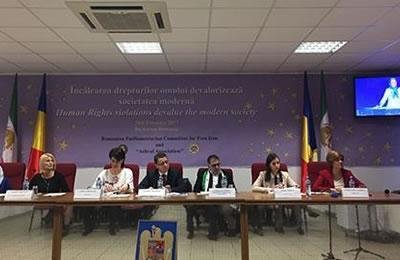 Une conférence à Bucarest pour la Journée du 8 Mars