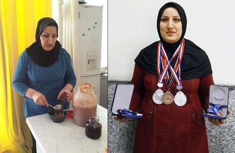 Iran : Une championne paralympiques réduite à vendre des conserves