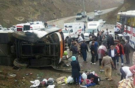 Iran : Neuf femmes tuées dnas un accident de bus