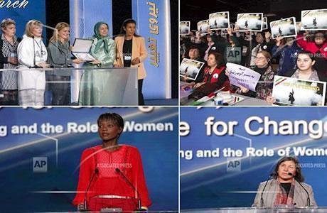 Iran : La conférence sur les femmes à Paris dans les médias internationaux