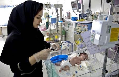 La maternité Kossar de l’hôpital d’Oroumieh