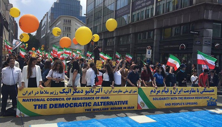 Les Iraniennes expriment leur soutien à un Iran libre à Bruxelles