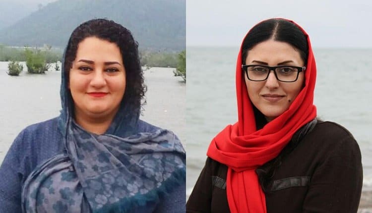 Golrokh Iraee et Atena Daemi