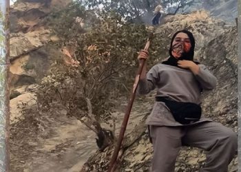 Les femmes combattent les feux de forêt à mains nues dans 2000 points en Iran