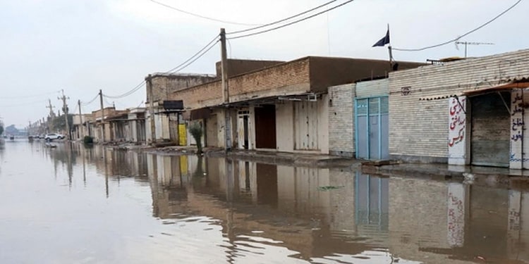 L'agence Tasnim a écrit que les inondations ont infligé des 
