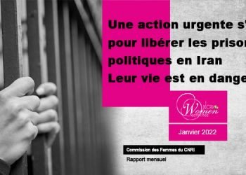 Rapport mensuel janvier 2022 ; La vie des prisonnières politiques en danger
