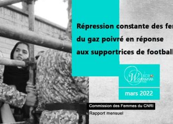 Rapport mensuel mars 2022 – du gaz poivré en réponse aux supportrices de football
