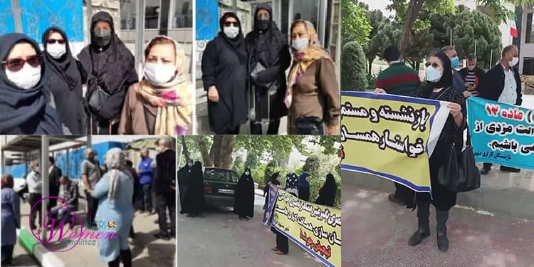 Rassemblement des travailleurs de la santé à Lorestan