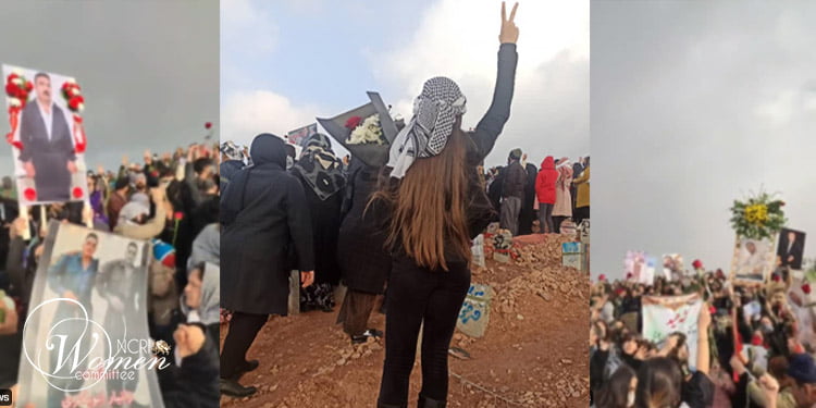 Les 40 jours de commémoration d'Aylar Haghi