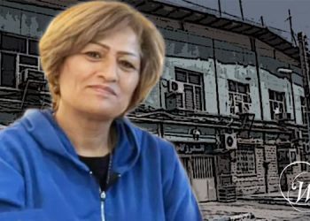 Soheila Ojaghi, une femme à la retraite, accusée d'avoir dirigé les manifestations en Iran