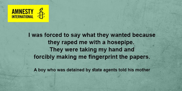 Amnesty International confirme 