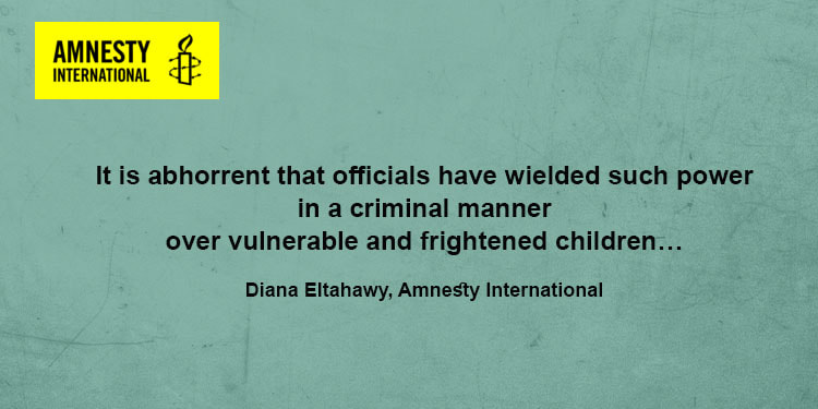 Amnesty International confirme les horribles tortures 