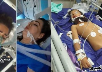 Nazila Irandegani une femme enceinte et sa fille, et Arezou Badri, paralyse une mère de deux enfants