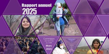 Rapport annuel 2025 : Une année de résistance et de lutte pour les droits des femmes en Iran