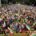 Des dizaines de milliers au rassemblement à Bruxelles célébrant 60 ans de lutte pour la liberté en Iran