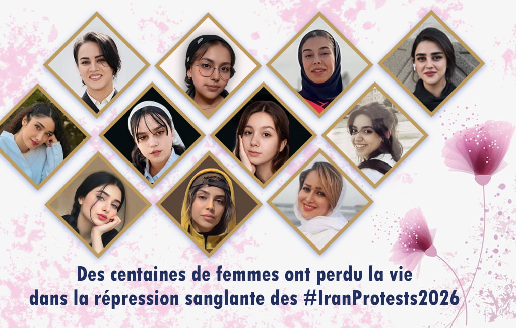 Hundreds of women lost their lives in IranProtests2026_FR