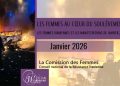 Rapport de Janvier 2026 : Les femmes au cœur du soulèvement
