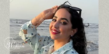 Portrait de Ghazal Aghaei Lindi, tuée lors des manifestations en Iran
