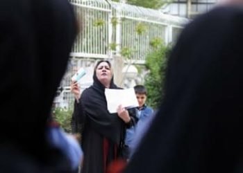 Woman voices protest against plunder of her wealth