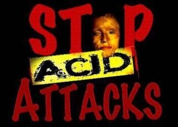 A woman was splashed with acid in Kermanshah