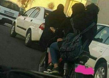Two young women arrested for riding motorbike