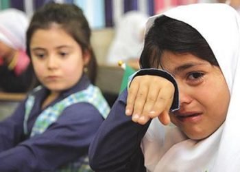 Little girls punished for speaking mother tongue in class