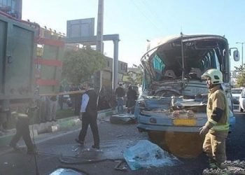 Girl students, teacher killed in bus accident