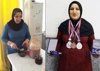 Paralympics woman medalist sells handmade pickles