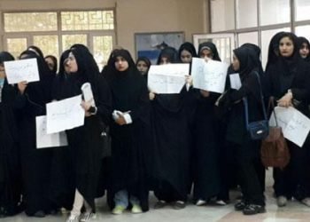 Women partake in students and nurses’ protests