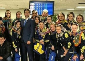 Ukranian sportswomen refused to wear Hijab for Tehran match