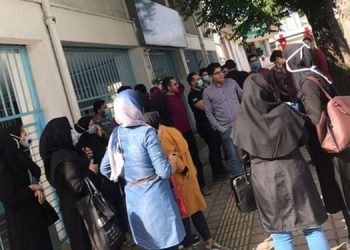 Nurses in Gilan Province Hold Protest Rally for Official Employment