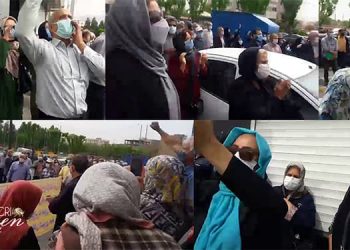 Women participate in 3rd nationwide protests of pensioners and retirees