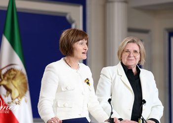 Iulia Dascalu at IWD 2025: Iranian Women, a Symbol of Unyielding Resistance