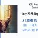 July 2025 Report:: A Crime in Progress: The Looming Threat of Another Massacre of Political Prisoners in Iran