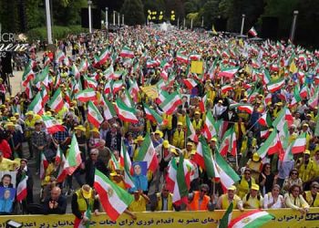 ens of Thousands Rally in Brussels Celebrating 60 Years of Struggle Against Two Dictatorships in Iran
