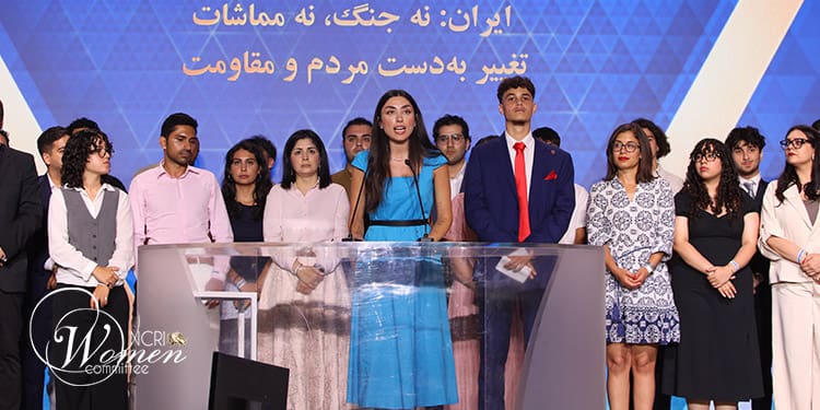 Nazli Afshar Echoes the Voice of Youth for a Free Iran