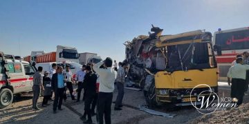 Bus Crash in Semnan Kills Two Female Medical Students, Sparks Protests