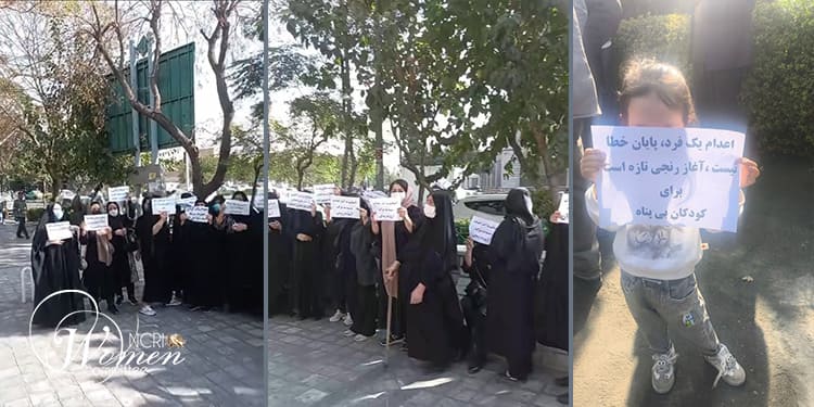 Families of Death Row Prisoners Rally in Tehran Amid Threats and Repression