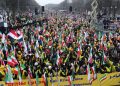 Iranians March and Rally in Berlin, Calling for Democracy and Rejecting All Forms of Dictatorship