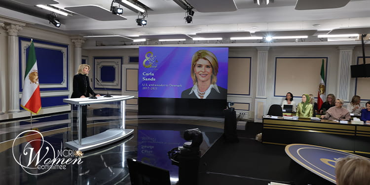 Carla Sands at IWD 2026: Iranian Women Realize They Cannot Secure Their Rights Without Freedom, Rising from Victims to Leaders of the National Resistance