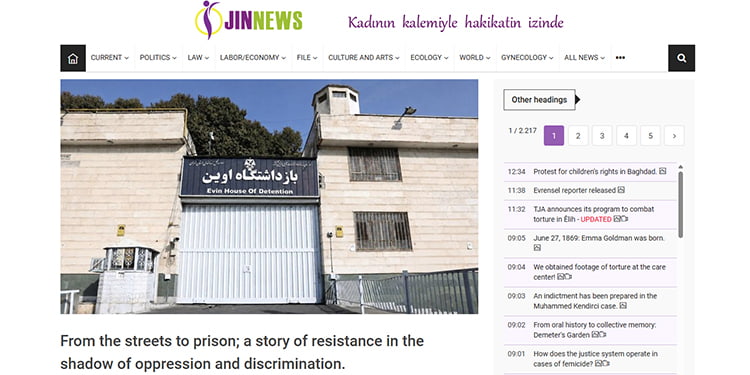 JINNEWS: An Account of Women Prisoners’ Resistance in Iran Amid Repression and Discrimination