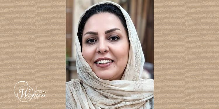 Mehrnoush Esfandiari, a 32-year-old mother from Gazanak