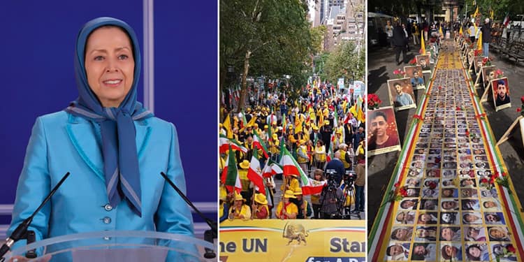 Thousands Gather Outside the UN to Demand Accountability and Democratic Change in Iran