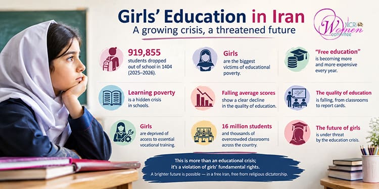 September 2026 Report: The Crisis of Education in Iran Threatens Schoolgirls’ Fundamental Rights and Future