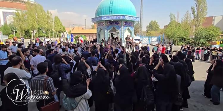 Female Students Lead Allameh University Protest Against Repression and Compulsory Hijab