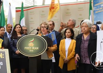 Mina Entezari Standing Against Religious Fascism at the United Nations